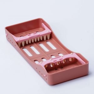 Касета пластикова коричнева на 5 інструментів