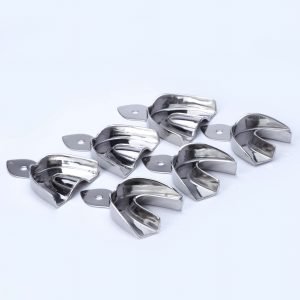 Ложки відбиткові металеві не перфоровані 3 пари