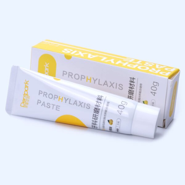 Паста полірувальна Dentpark Prophylaxis Paste Fine лимон 40г