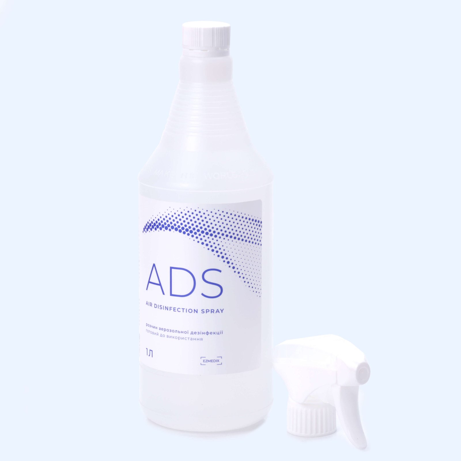 Розчин для швидкої дезінфекції поверхонь ADS 1л з тригером