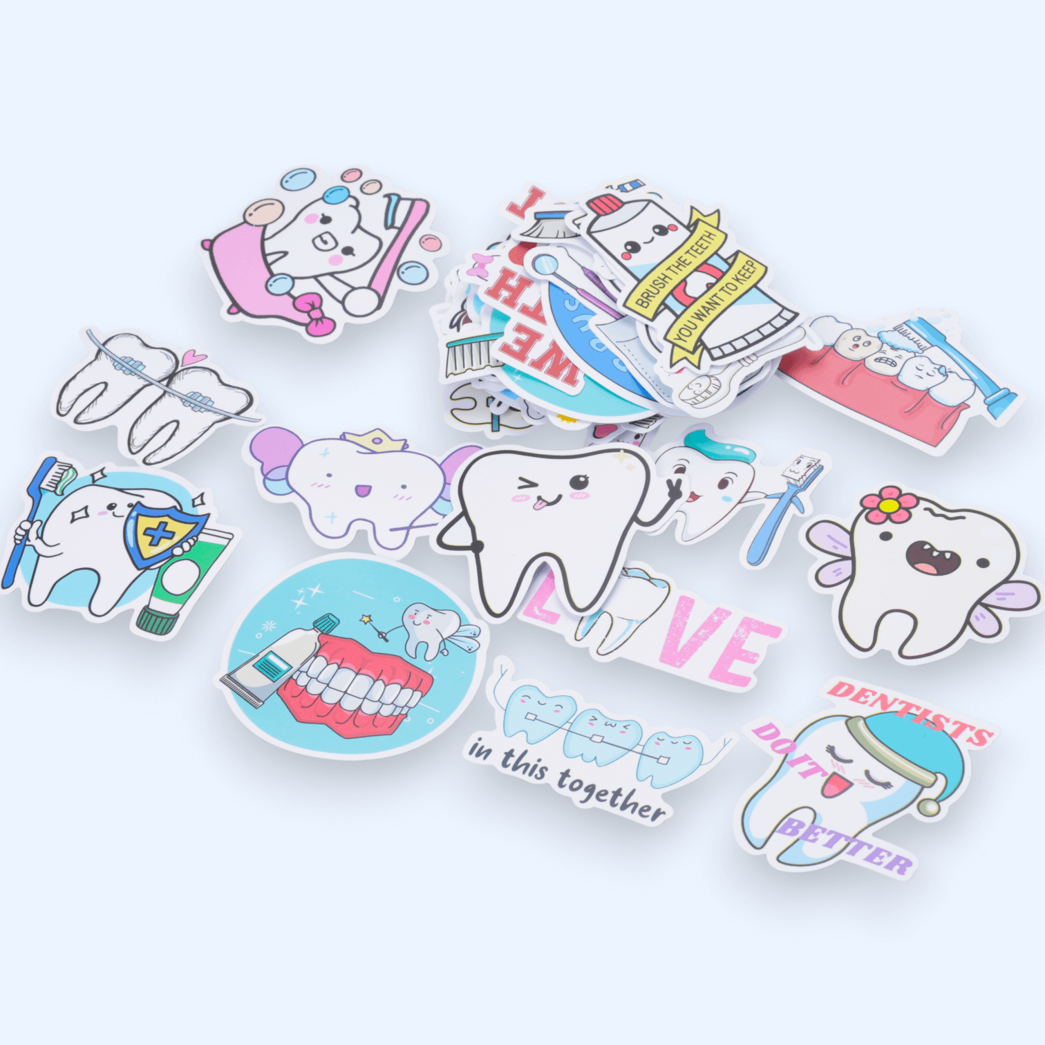 Набір наліпок 50 шт