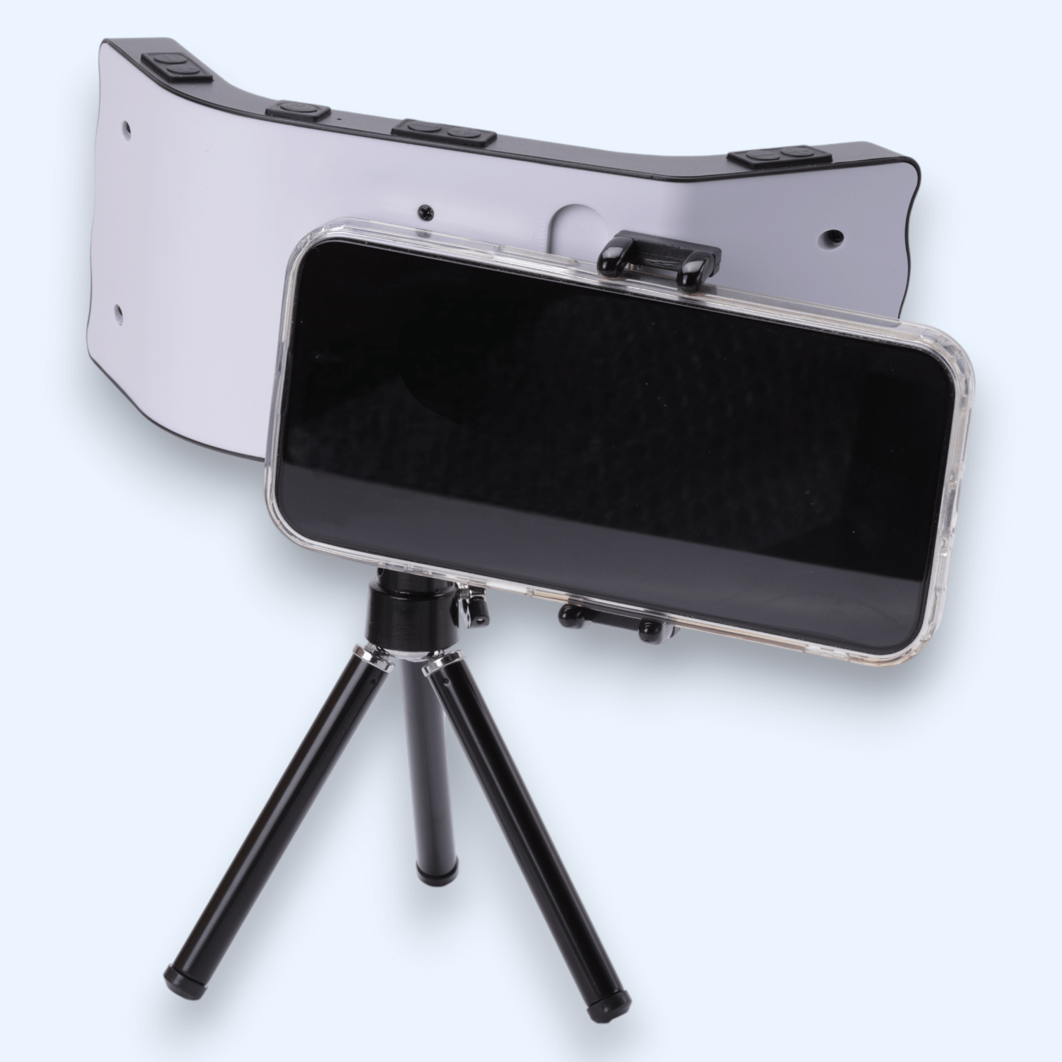 Система для мобільного дентального фото з заповнюючим світлом