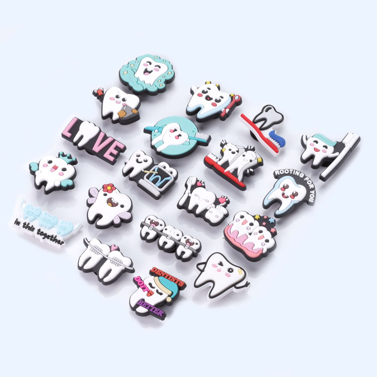 Джибітси для кроксів (асорті) 1шт