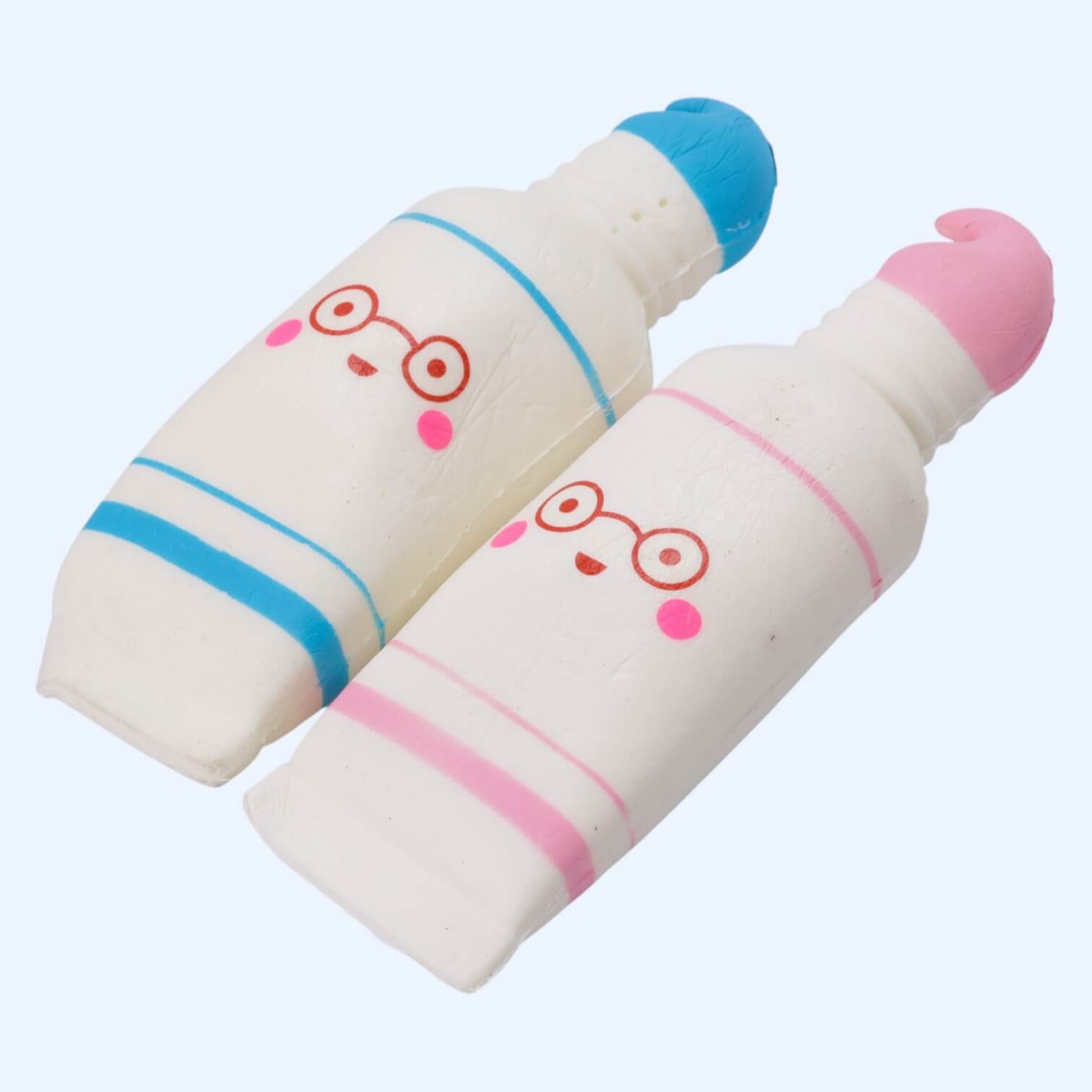 Антистрес тюбик пасти рожевий