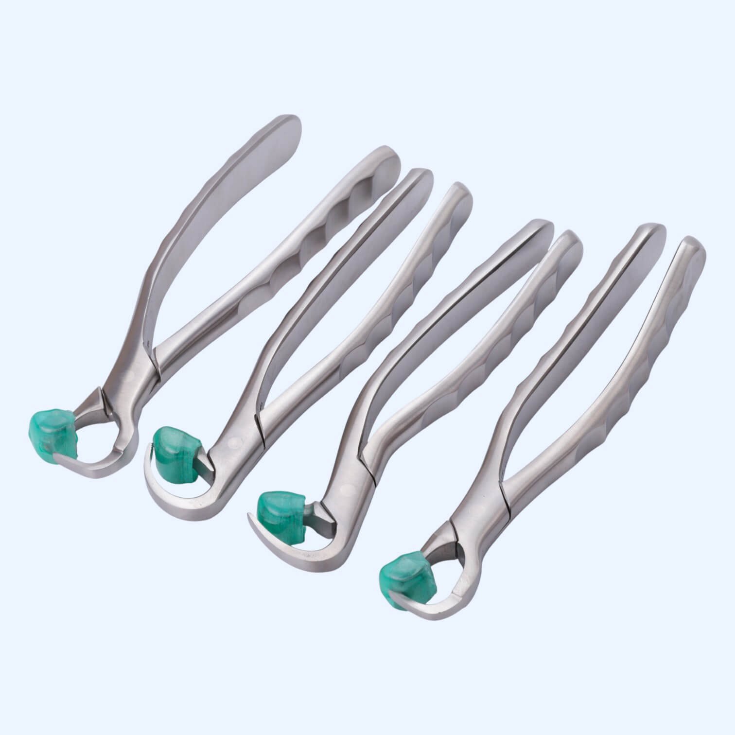 Набір щипців для атравматичного видалення зубів з накладками