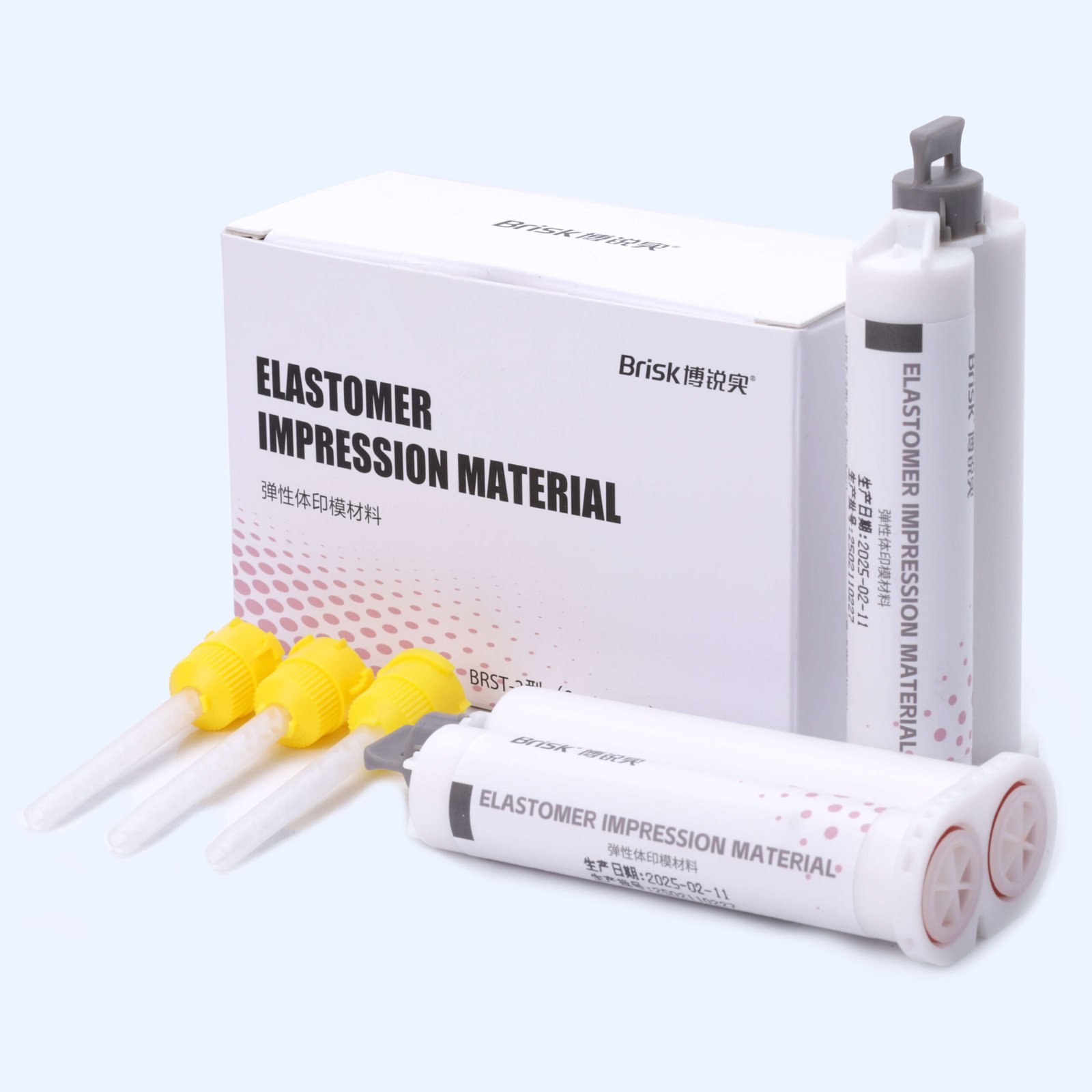 Набір відбиткового матеріалу А - силікон Brisk BRST3 Fit Checker 2 картриджа