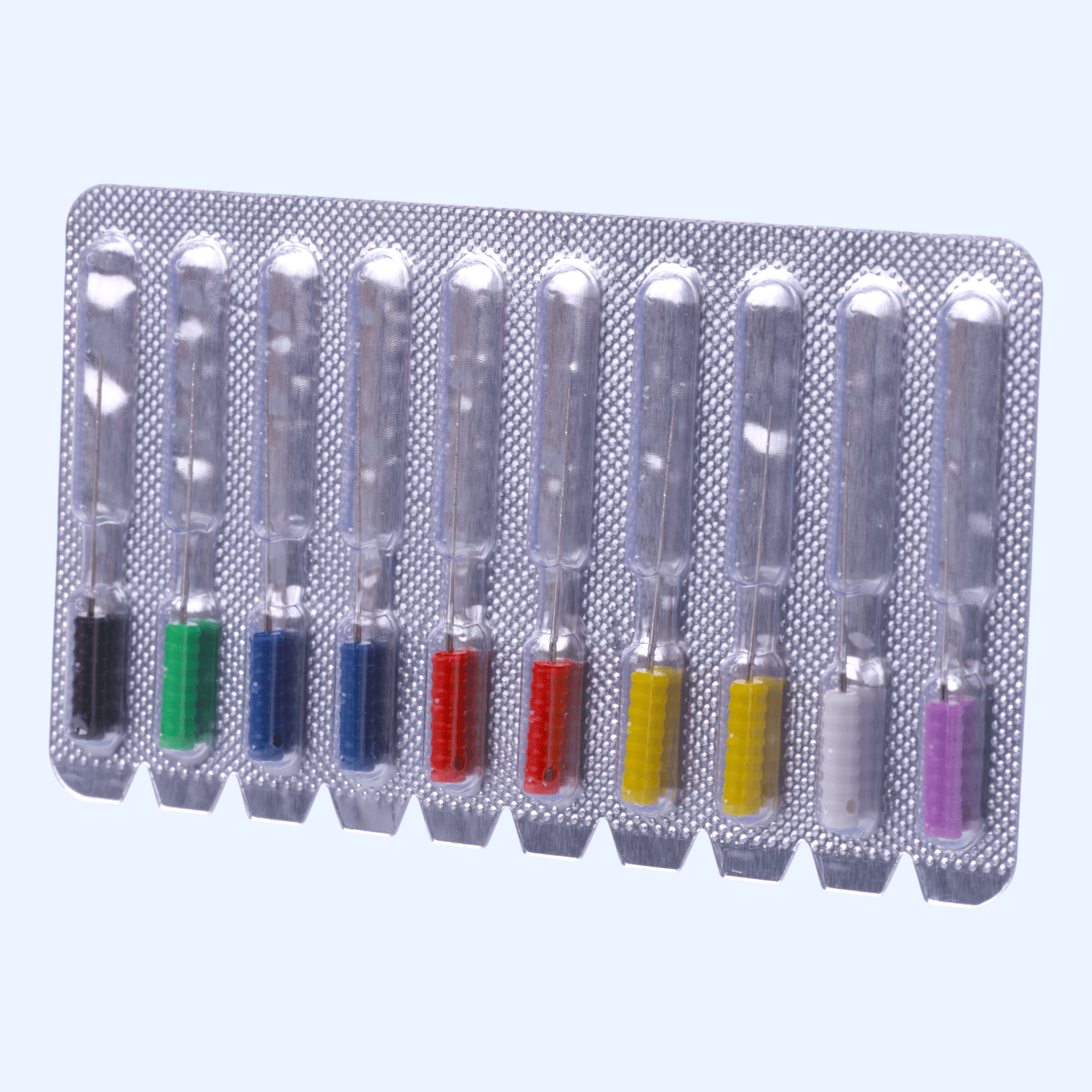 Пульпоекстрактори в блістері 10шт асорті