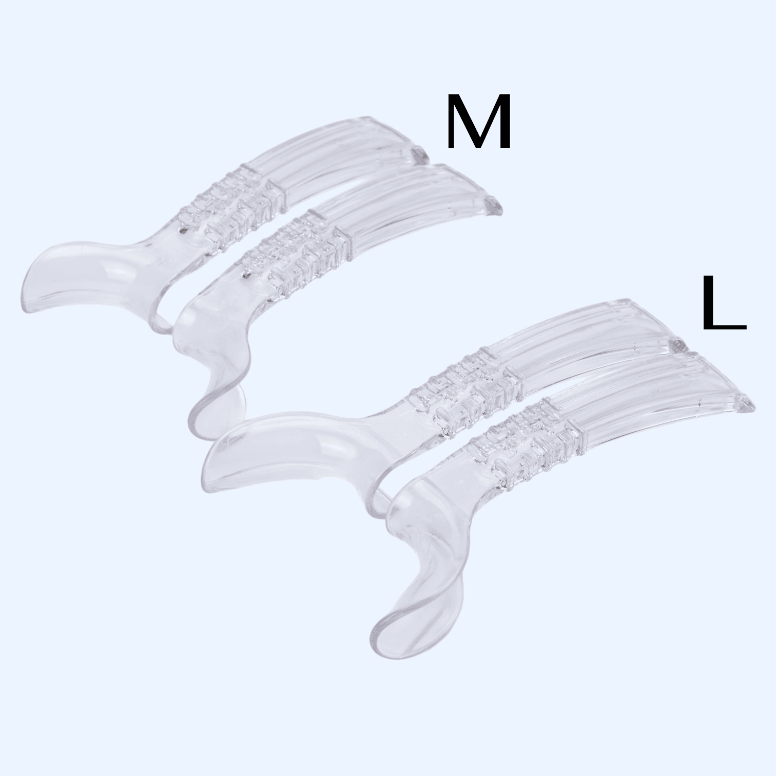 Ретрактор прозорий половинка