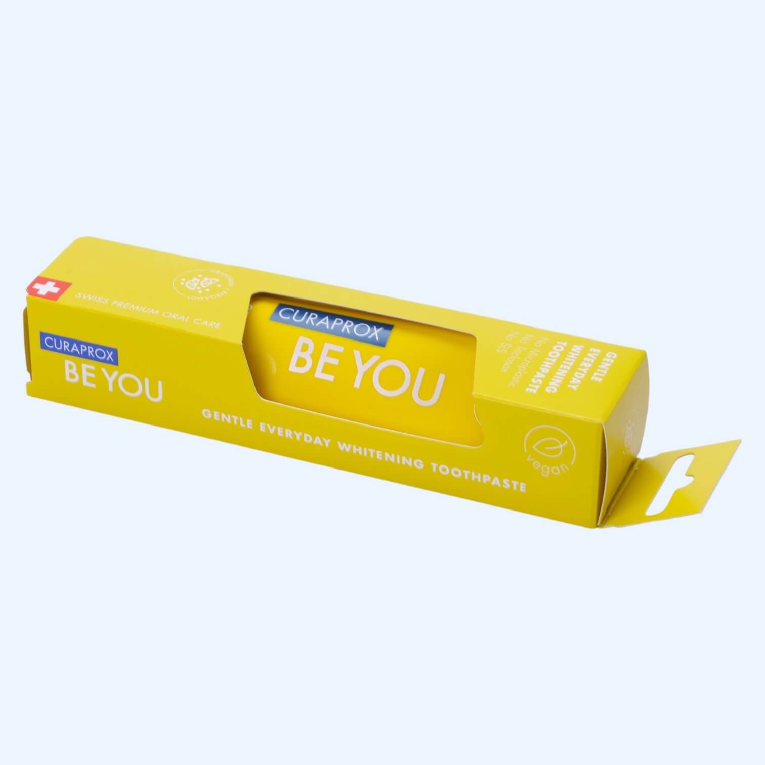 Зубна паста Be You відбілююча жовта 60мл грейпфрут-бергамот
